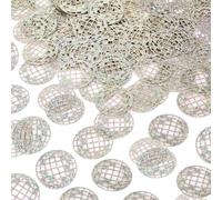 100 Pièces Confettis Disco, pour Enterrement de Vie de Jeune Fille Table Centres de Table Décorations pour Années 70 Années 80 Hippie Anniversaire Cadeaux de Fête Fournitures