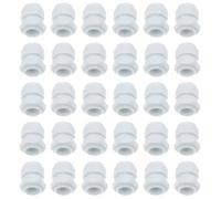 100 pièces Connecteur de Câble Étanche en PP, Haute Résistance | Sécurise L’Entrée du Câble, Joint Météo Fiable, pour Éclairage Public et Armoires Électriques