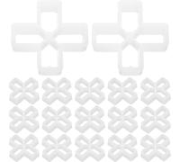100 Pièces Croisillons de Nivellement pour Carrelage, Croix Pvc | Joints Réguliers, Pose Stable et Rapide, pour Carreaux Muraux et Sols, Lot Pratique pour Chantier