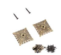 100 Pièces de Clous de Tapissier Vintage élégants, Clous de Tapissier Chinchetas Clous de Tapisserie en Bronze étiquette en Métal Meubles canapé Porte de Chaussure Clou Décoratif