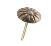 100 Pièces de Clous de Tapissier Vintage élégants, Clous de Tapissier Chinchetas Clous de Tapisserie en Bronze étiquette en Métal Meubles canapé Porte de Chaussure Clou Décoratif