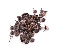 100 Pièces de Clous de Tapissier Vintage élégants, Clous de Tapissier Chinchetas Clous de Tapisserie en Bronze étiquette en Métal Meubles canapé Porte de Chaussure Clou Décoratif