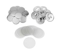 100 pièces de matériaux for badges 58 mm 75 mm for décapsuleur portable/aimant de réfrigérateur, fabrication de bricolage for machines à boutons pour des créations artisanales personnalisées(58mm)