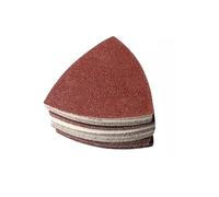 100 Pièces Delta-Triangles De Ponçage 80 X 80 X 80 Mm, Grain 80, Triangles De Ponçage Pour Ponceuses Delta, Feuilles Abrasives
