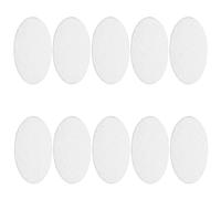 100 Pièces Disques Abrasifs Ronds Autocollants 12,7cm Grain 80 | Alumine Abrasive, Dos Adhésif, Bords Nets sans Bavure, Emballage Individuel Anti-poussière