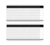 100 pièces ensemble d ' étiquettes pour classeurs de bureau étroits étiquettes de de dossier auto-adhésives 5.4x19 cm 3.6x19 cm autocollant de de dossier fournitures d ' organisation de bureau