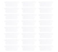 100 Pièces Étiquette de Dossier Suspendu PVC avec Papier | Onglets de Dossier Suspendu, Lecture Claire, Usage Bureau Travail, Accessoire de Papeterie Réutilisable