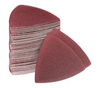 100 Pièces Feuilles Abrasives Triangulaires Auto-adhésives | Ponçage Précis, Forte , Usage Polyvalent, pour Bois, Artisanat et Meubles