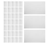 100 Pièces Feuilles de Reliure Transparentes A4 en Plastique | Surface Résistante aux Rayures, Finition Lisse et Claire, Support Stable, pour Présentations et Documents