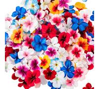 100 pièces Fleurs artificielles de marguerite blanche élégantes, convient pour la décoration de chapeaux, de gâteaux, d'artisanat DIY, de décoration de chambre, de mariage, etc. 50 pièces,20 pièces,10