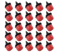 100 Pièces Goutteur de Micro-pulvérisation Réglable 8 Trous | Débit Ajustable, Couverture Uniforme, pour Pelouse et Jardin, Usage Serrage et Refroidissement