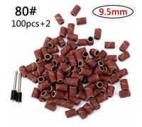 100 Pièces Grain 80 # Meule Pour Dremel Accessoires Outils Outil Rotatif Abrasif Ponçage Papier Polissage Disque À Bois