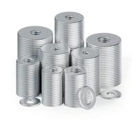 100 pièces Grandes rondelles M6 en acier inoxydable, rondelles de carrosserie, rondelle plate ronde M6 x 18 mm, rondelles en métal inoxydable pour vis, tige filetée, écrous