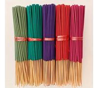 100 pièces/paquet Bâtons d'encens - Lavande, Santal, Jasmin, Sauge, Rose, Lait, Sang de dragon - Bâtons d'encens en bambou naturel, convient pour l'aromathérapie, le yoga, la méditation, la maison et