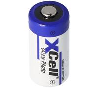 100 pièces pile photo CR123A pile au lithium 3 volts max. 1550mAh, 34,5x17mm 19Gramm en vrac