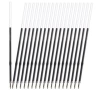 100 Pièces Recharge Stylo Bille 0,7mm Noire, Écriture Fluide | Fournitures de Bureau, Recharge Mine Stylo Bille, Usage Étude et Travail, Longue Durée