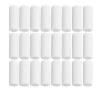 100 pièces Recharges de Gomme Blanche, Caoutchouc, 1,1x0,5x0,5cm | Remplacement Rapide, Installation Facile, pour École, Bureau, Carnet et Marques de Crayon Graphite