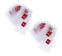 100 Pièces Sachet Infuseur à Thé en Nylon, Filtre Vide à Maille | Lot de Sachets Blancs, Perméabilité Renforcée, Retient les Résidus, pour Thé en Vrac, Café, Épices