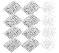 100 Pièces Sachets en Gel de Silice 2g Déshydratants | Rechargeables par Chauffage, Couleur Blanche, Adaptés aux Contenants Alimentaires, Armoires, Emballages Expédiés