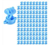 100 PièCes SéRies Isolateurs de Fil de ClôTure éLectrique Impulsion Accessoires de ClôTure éLectronique Isolateur de Pôle Moyen