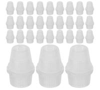 100 Pièces Serrage-câble de Fixation en Plastique M10 | Stable et Léger, Pratique pour Câbles D’alimentation, Usage Suspendu, Finition Semi-transparente