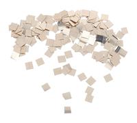 100 Pièces Soudure en Argenté Prédécoupée 2x2mm, Brasure Fine | Argenté pour Réparations Délicates, Manipulation Aisée, Finition Propre, Adapté aux Apprenants et Techniciens en Bijouterie