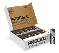 100 Piles Alcalines AA / LR6 Duracell Procell Constant