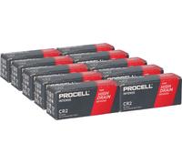 100 piles au lithium CR2 Procell Intense, 3V, 920mAh – Qualité professionnelle/industrielle