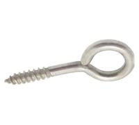 100 Pitons à Filetage Bois 4 x 25 mm - Inox A2 - D-Work
