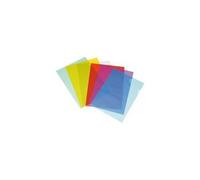 100 pochettes coins standard bleu