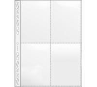 100 pochettes de rangement Veloflex® 5336 000 - format A4, 4 pièces, transparentes, 12 microns