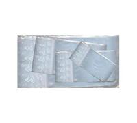 100 Pochettes Sachets Pochons Zip 350 X 450 Mm Transparentes
