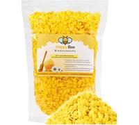 100% Pure Cire d’abeille Pastilles | Cire d'abeille naturelle | Pastilles de cire | Pastille idéales pour les cosmétiques