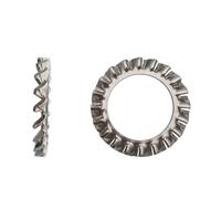 100 Rondelles Eventail M10 mm - DIN 6798 A - Inox A4 - D-Work