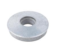 100 rondelles plates en acier au carbone et nylon Easyfix EPDM M7 x 3 x 16 mm
