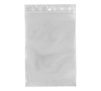 100 sachets à fermeture zip format 160 x 220 mm 16 x22 cm pochette zip qualité alimentaire aux normes plastique CEE 50 microns sachet congélation prélèvement solide recyclable avec trou de suspension