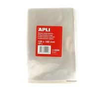 100 Sachets Transparents En Polypropylène 120x180mm Apli 14999