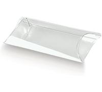 100 TUBE PVC SACHETS À DRAGÉES CONFETTIS TRANSPARENT 6X4 CM