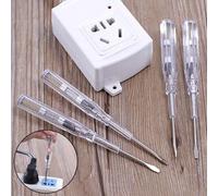 100 V-500 V Tournevis Poche Stylo Capteur Tension Détecteur Testeur Tournevis Pince Test Crayon Avec Indicateur Lumineux Ménage