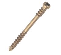 100 vis à bois à tête fraisée TX en acier inoxydable tête à profil bas Spax 4,5 x 60mm