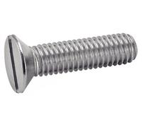 100 Vis à Métaux Tête Fraisée Fendue 8 x 70 mm - DIN 963 - ISO 2009 - NFE25-123 - UNI 6109 - Inox A2 - D-Work
