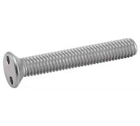 100 Vis à Métaux Tête Fraisée Inviolable Snake Eyes 3 x 16 mm - Inox A2 - D-Work
