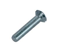 100 vis à tête fraisée à fente acier M2 X 20 mm Toolcraft