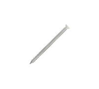 100 vis beton fixation directe huisserie, tête fraisée laquée blanc, TX30 - 7.5 x 92 mm