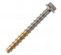 100 Vis d'Ancrage Béton Auto-Taraudeuse Inox A4 Bt - 6x45 mm - D-Work