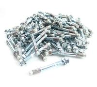 100 x chevilles pour charges lourdes M12 Boulons d'ancrage pour charges lourdes Chevilles Ancre éclair