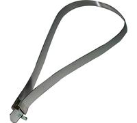 100 x Colliers de serrage universels préfabriqués en acier inoxydable 280mm