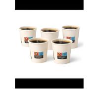 100 x Gobelets espresso en carton 120 cc 4 oz blancs FSC Mix