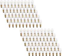 100 x Leuci ampoule tube T25x70 15W E14 230V réfrigérateur blanc chaud dimmable