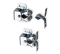 100 x Loqueteau à Billes Double réglable en Acier in ontre-Plaque Loqueteau de Meuble Loqueteau pour Porte de